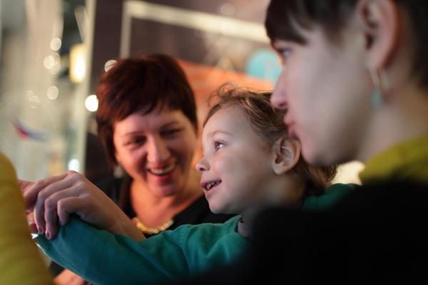 Family at Museum