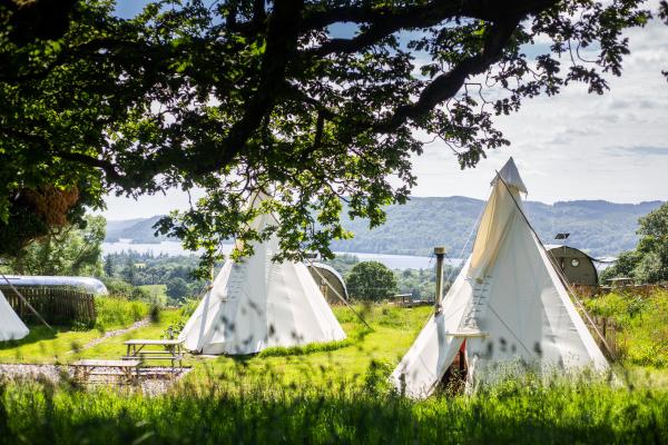 Tipi at YHA Windermere