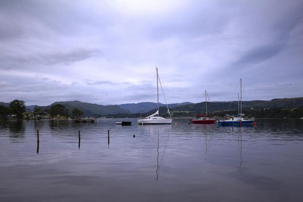 Boat on Lake Ullswater