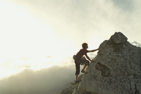 Climbing in Manorbier