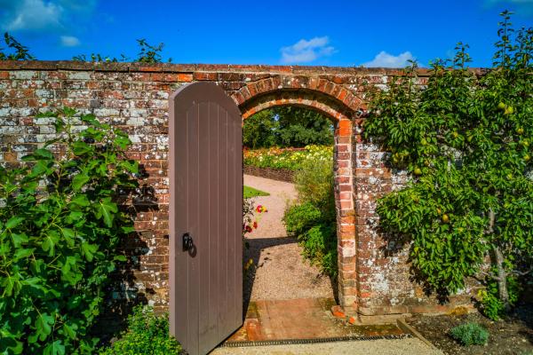 Helmsley Walled Garden through this door in a wall