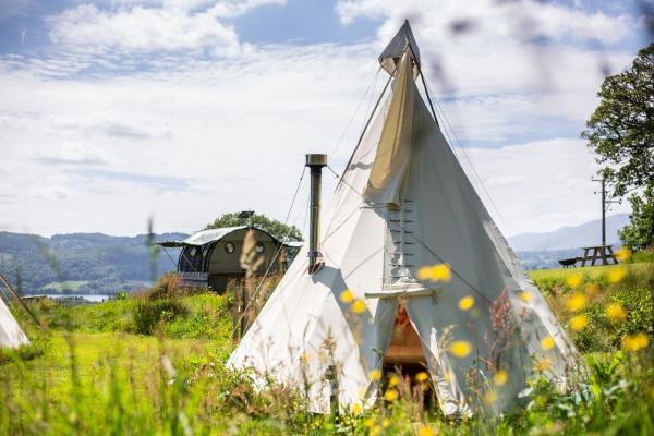 Tipi at YHA Windermere