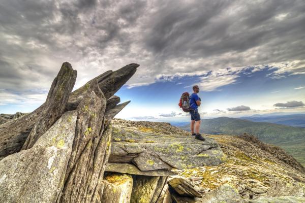 Climbing in Idwal 