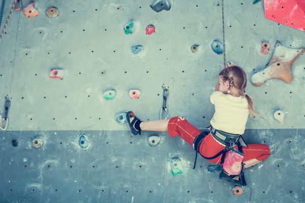 Indoor climbing wall