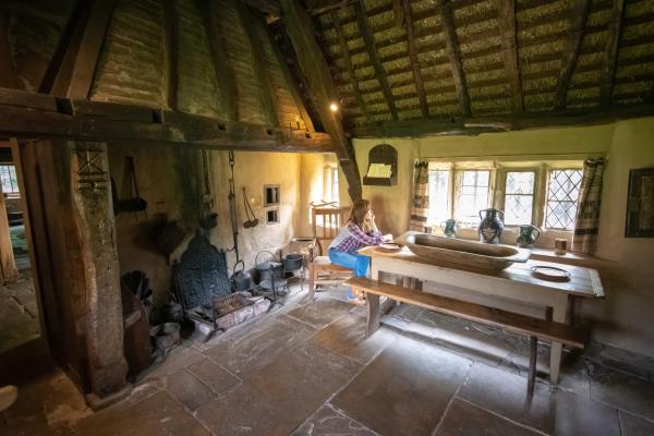 Ryedale Folk Museum, internal of a farm house