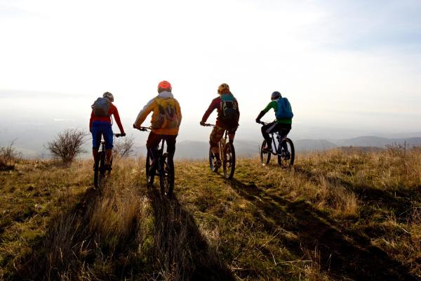 Mountain biking in Hartington 