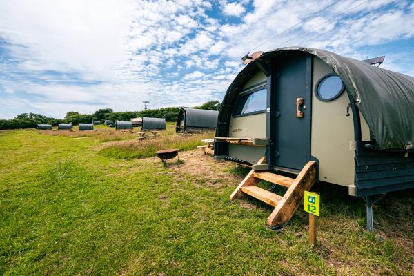 Landpods at YHA Eden Project