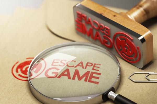 Breakout - Escape Game rubber stamp