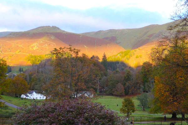 Rolling hills of Buttermere in the Lake District