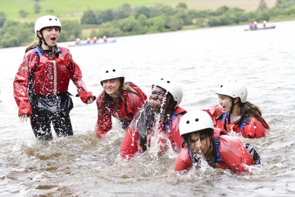 Adventure Okehampton, kids gorge walking