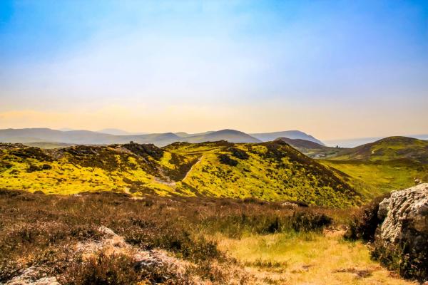 Walking and rambling on Conwy Mountain