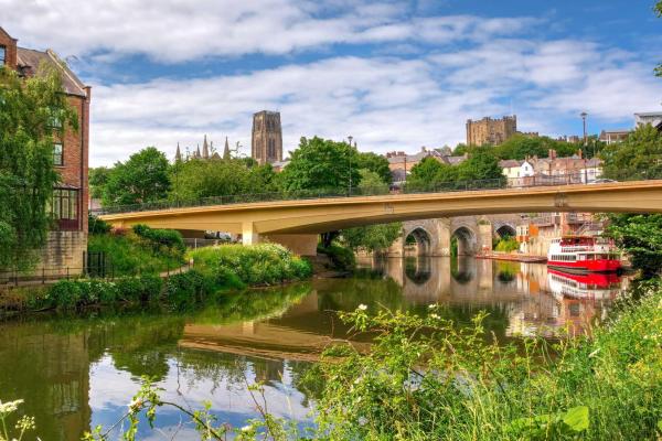 Durham Cathedral on a sunny day