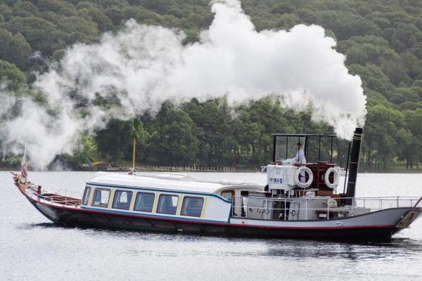 Steam Yacht Gondola on Coniston Water