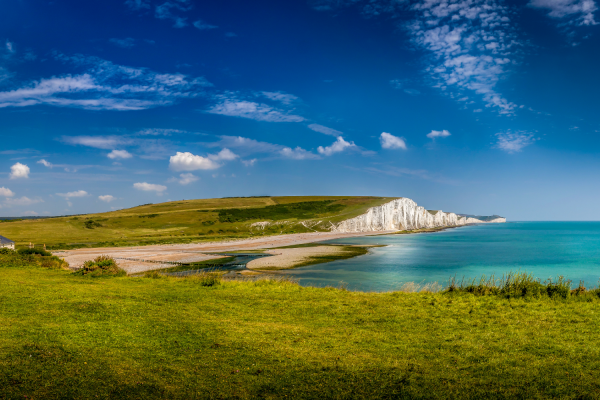 View of Seven Sisters, South Downs