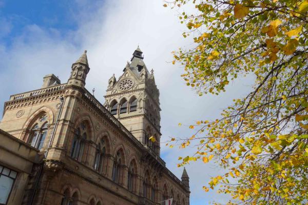 Town hall in Chester