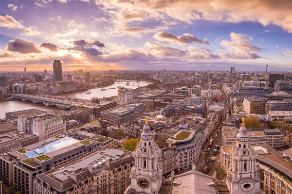 View of London