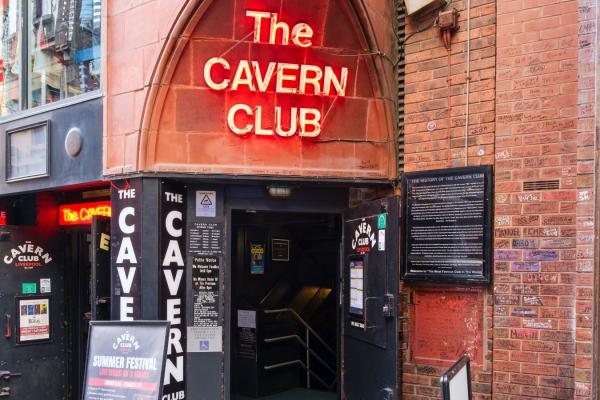 Cavern Club exterior in Liverpool