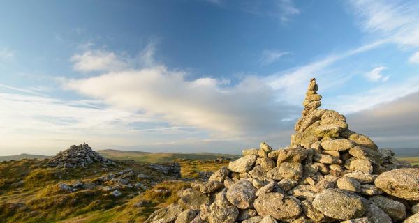 View from Dartmoor Checkwell Tor