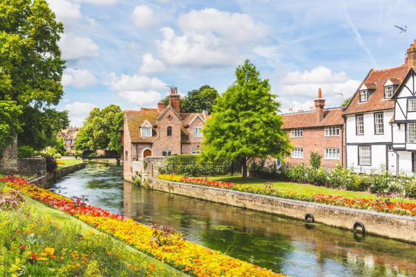 Canterbury river view