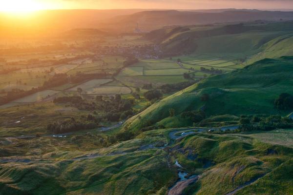 Peak District countryside