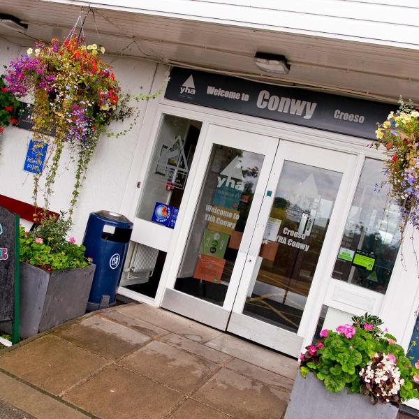 YHA Conwy entrance