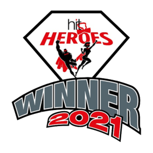 HIT Heroes Winner 2021 logo