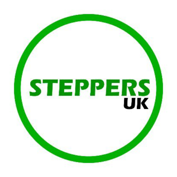 Steppers UK logo