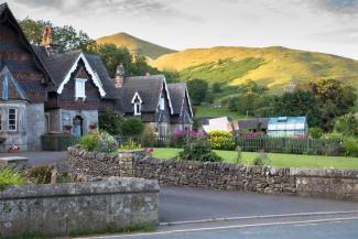 Ilam Village in the Peak District