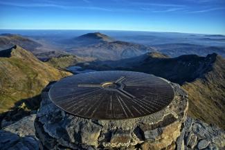 View from the summit of Snowdon