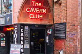 Cavern Club exterior in Liverpool