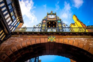 Eastgate clock of Chester