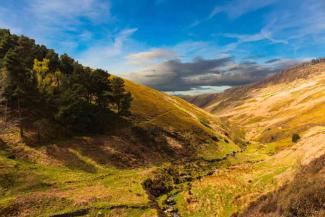 Rolling hills of Kinder Scout