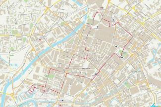 Manchester walking map