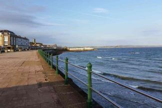 View of Penzance promenade