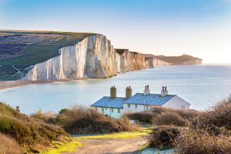 Seven Sisters Chalk Cliffs, Sussex