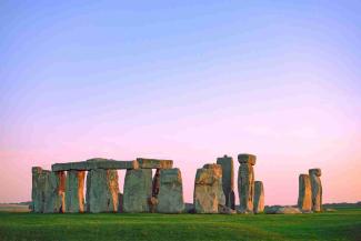 Stonehenge at sunset