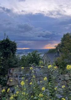 Sunset view from YHA Bath