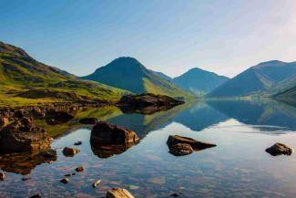 View of Wastwater, Lake District