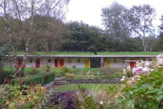 YHA Chester Trafford Hall Chalets exterior