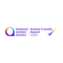 National Autistic Society Autism Friendly Award 2024 logo