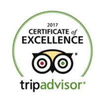 Tripadvisor Certificate of Excellence 2017