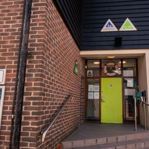 Entrance to YHA Littlehampton