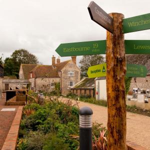 YHA South Downs sign