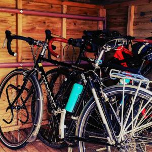 Bike storage shed