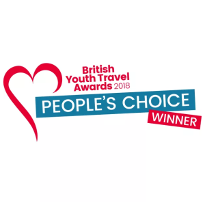 British Youth Travel Awards People's Choice 2018 logo