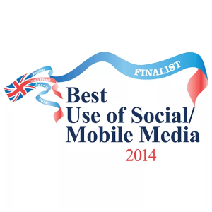 British Youth Travel Awards Best Use of Social Media 2014 logo