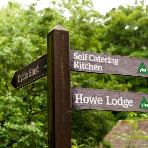 YHA Grasmere Signpost