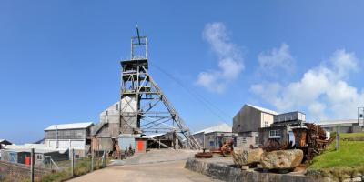 Panorama of a Cornish Mine