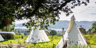 Tipi at YHA Windermere