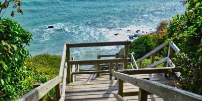 View of Widdick Chine, Totland